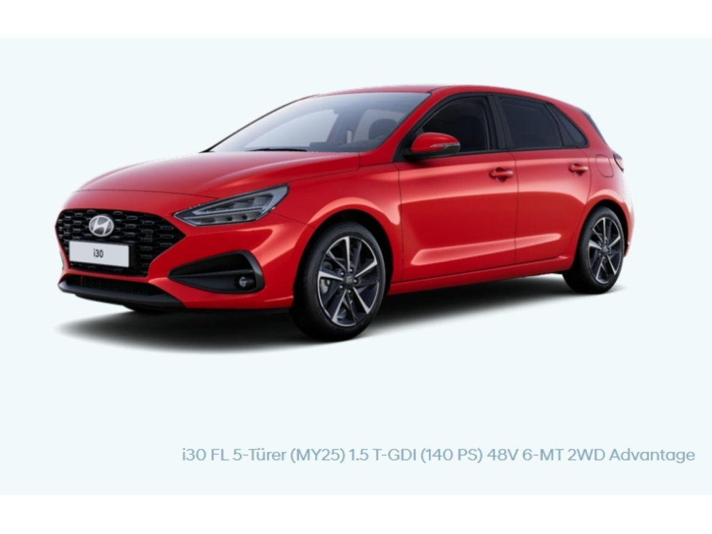 Hyundai - i30 ADVANTAGE*Navi*RKam*SitzHeiz*LenkrHeiz 8376787