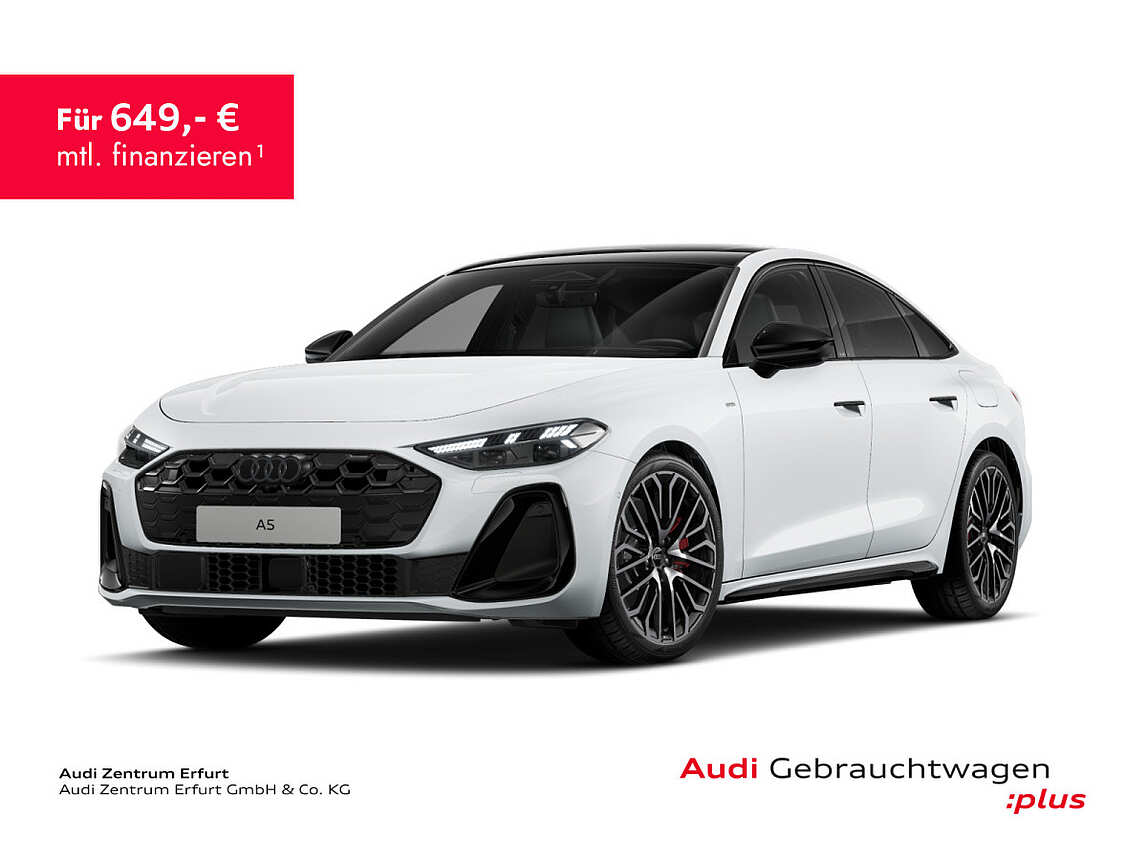 Audi - A5 Limousine 2.0 TFSI quattro e-hybrid S-tronic Standklima Einparkhilfe Plus ACC Matrix Navi Panorama AHK 8734243