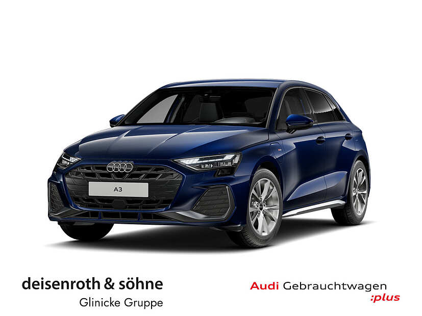Audi - A3 Sportback S line 40 TFSI e LED/Nav/Kam/ACC/17"/Assist 8762733