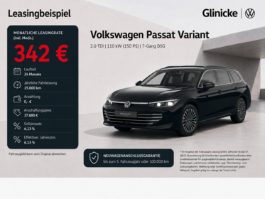 Volkswagen - Passat Variant 2.0 TDI Elegance AHK DCC Head-up! 8977626