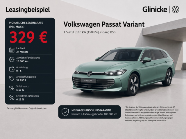 Volkswagen - Passat Variant 1.5 eTSI AHK Matrix Area View DSG 8986951