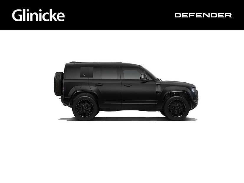 Land Rover - Defender P635 OCTA Black 22"  AHK Pano Matt 8784949