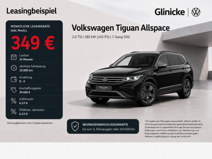 Volkswagen - Tiguan Allspace 2.0 TSI Elegance 4Motion AHK StHz DSG 8974600