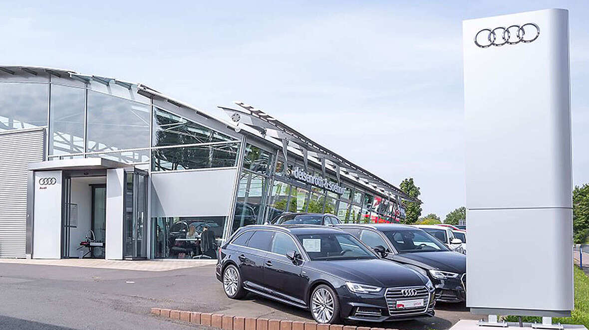 Audi bei Glinicke in Alsfeld &ndash; das Autohaus von au&szlig;en.