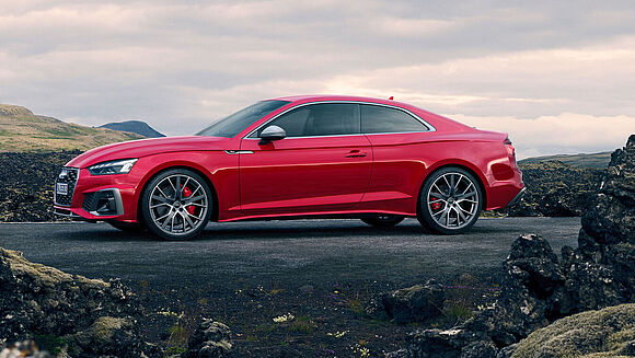 Der Audi S5 Coupe TDI in rot