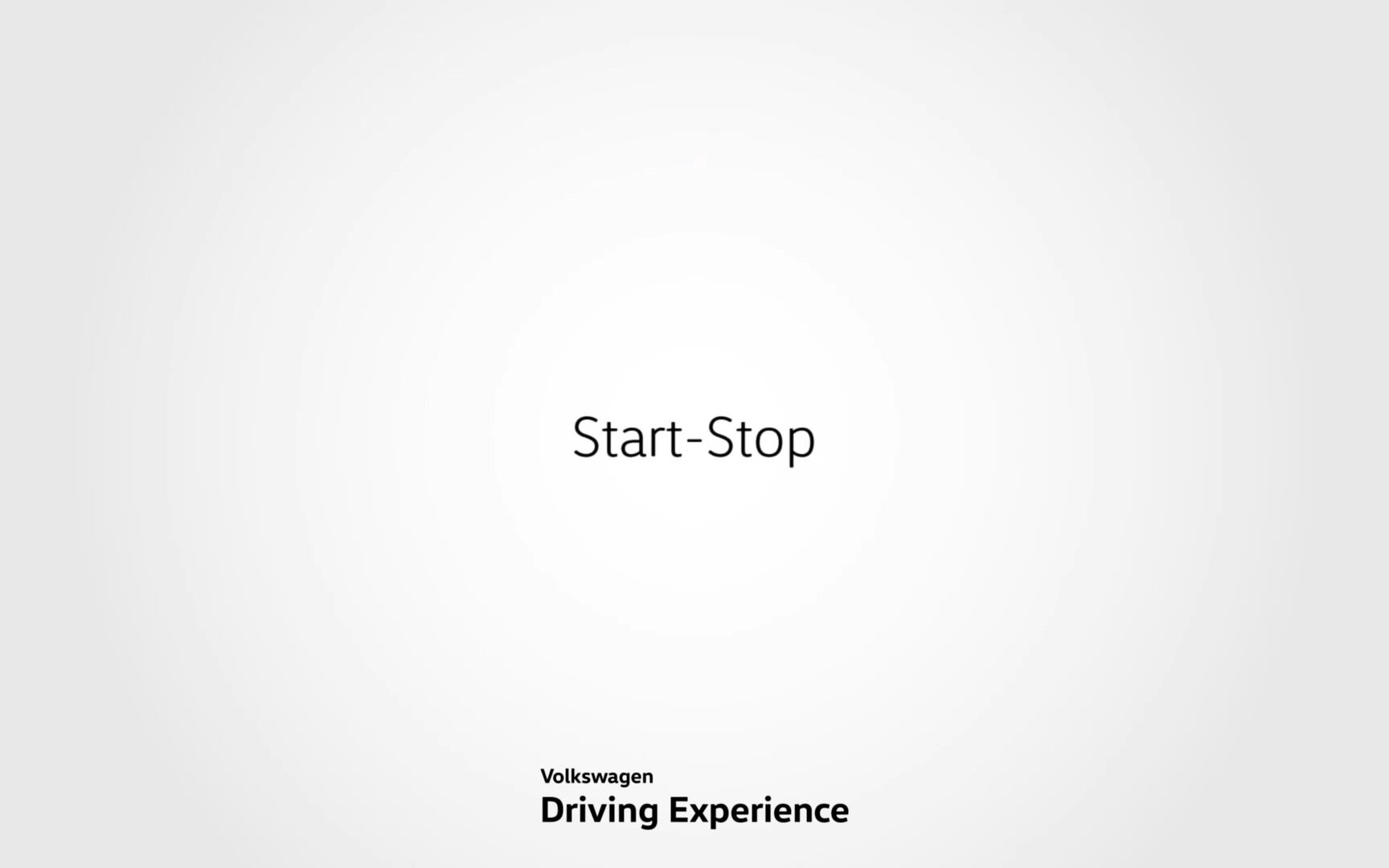 Start-Stop - Volkswagen