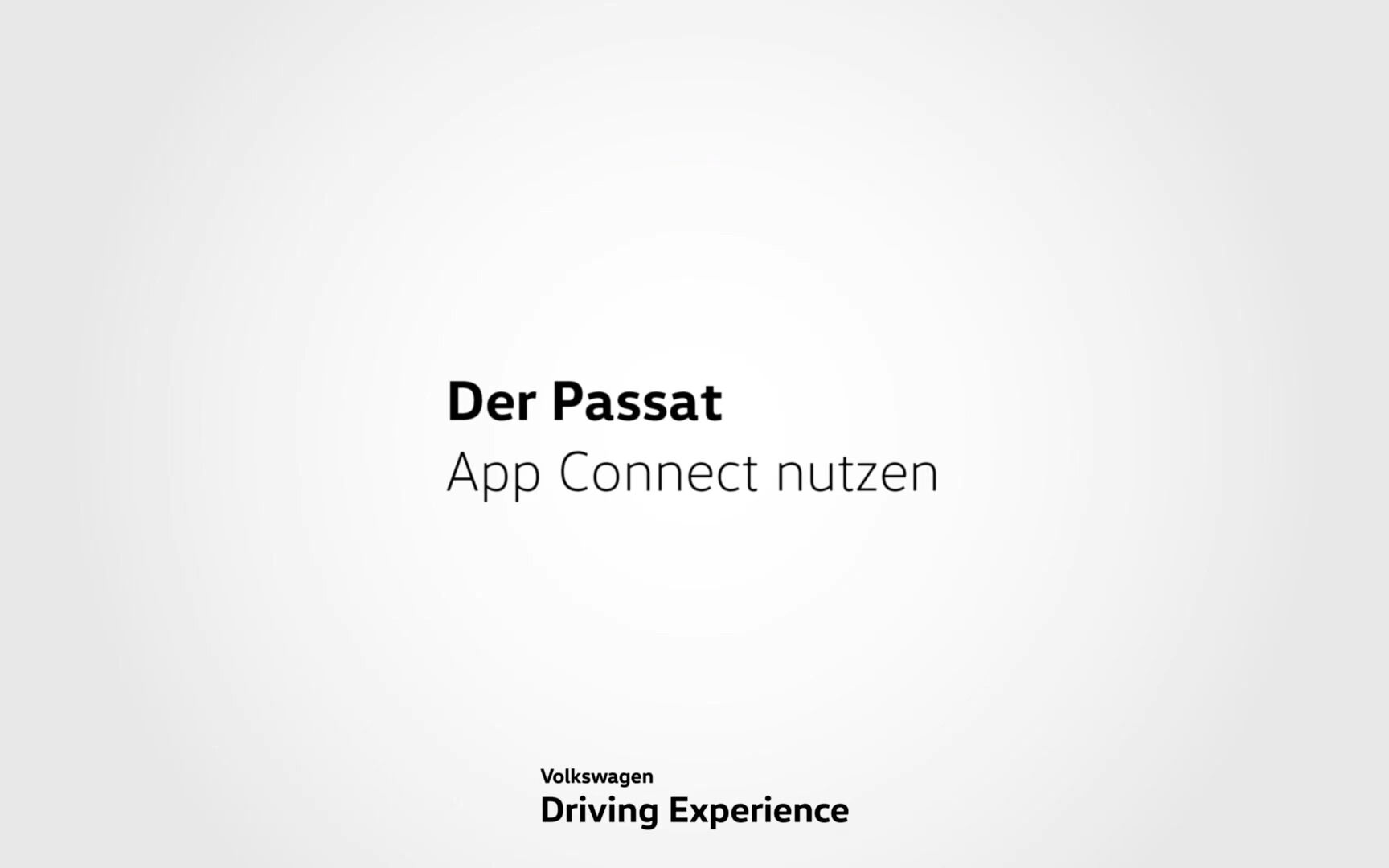 App Connect nutzen - Volkswagen
