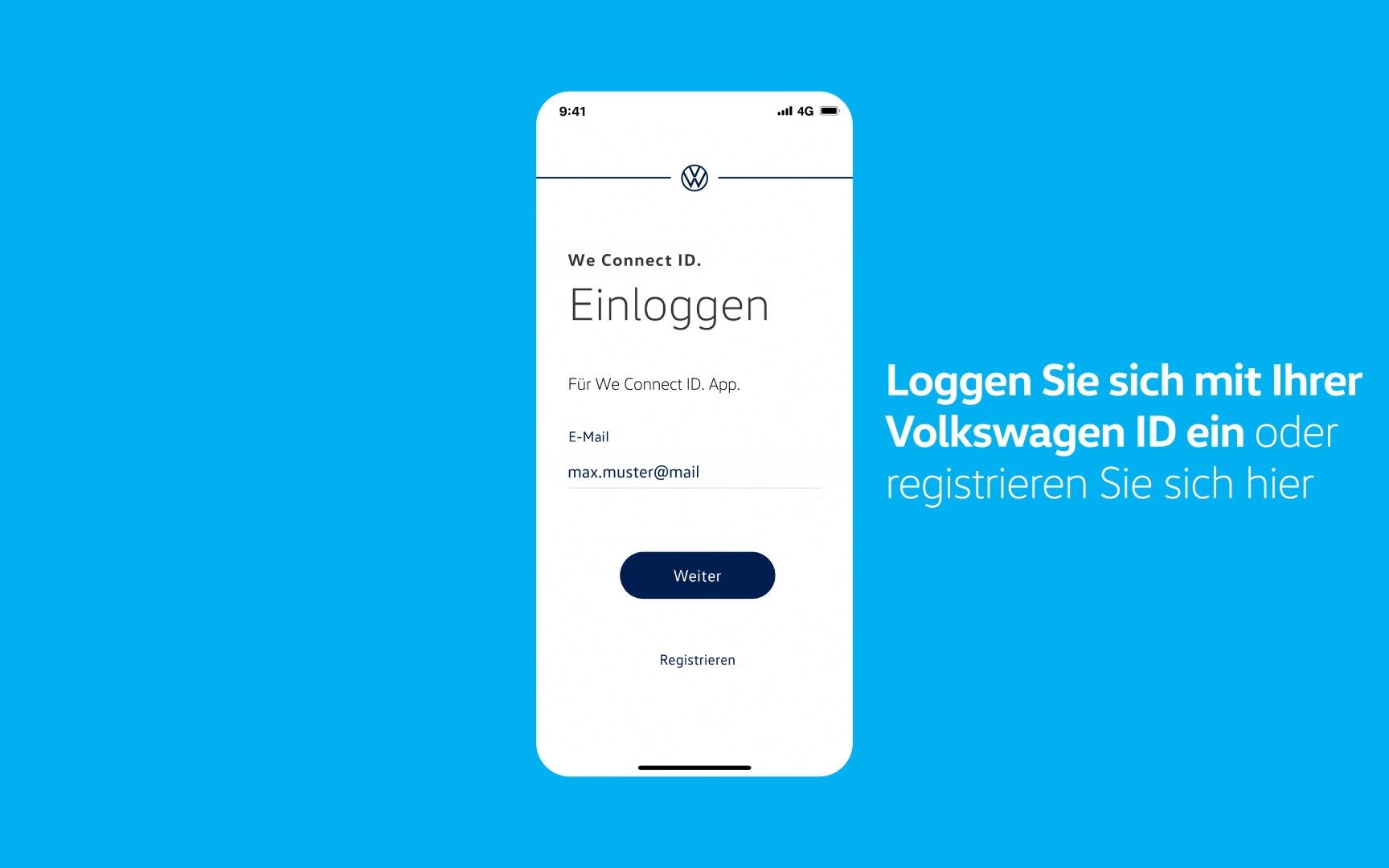 We Connect Start aktivieren - Volkswagen