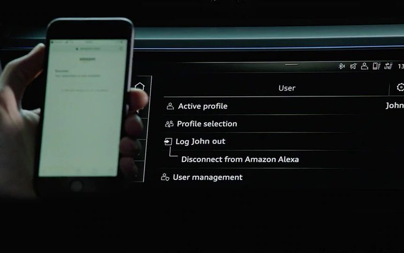 Amazon Alexa Einstellungen - Audi